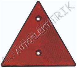 Odrazka - trojúhelník červený