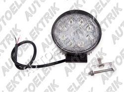 Pracovní světlo LED 1440lm, 8xLED, prům. 116mm, 12/24V